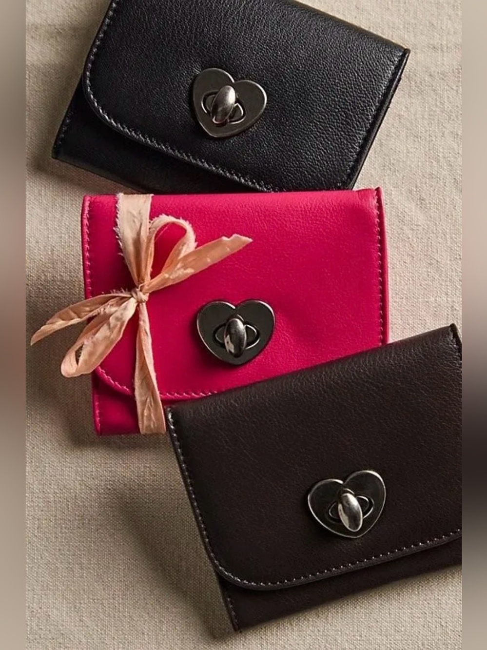 NWT Free People Lock It Up Wallet in Black